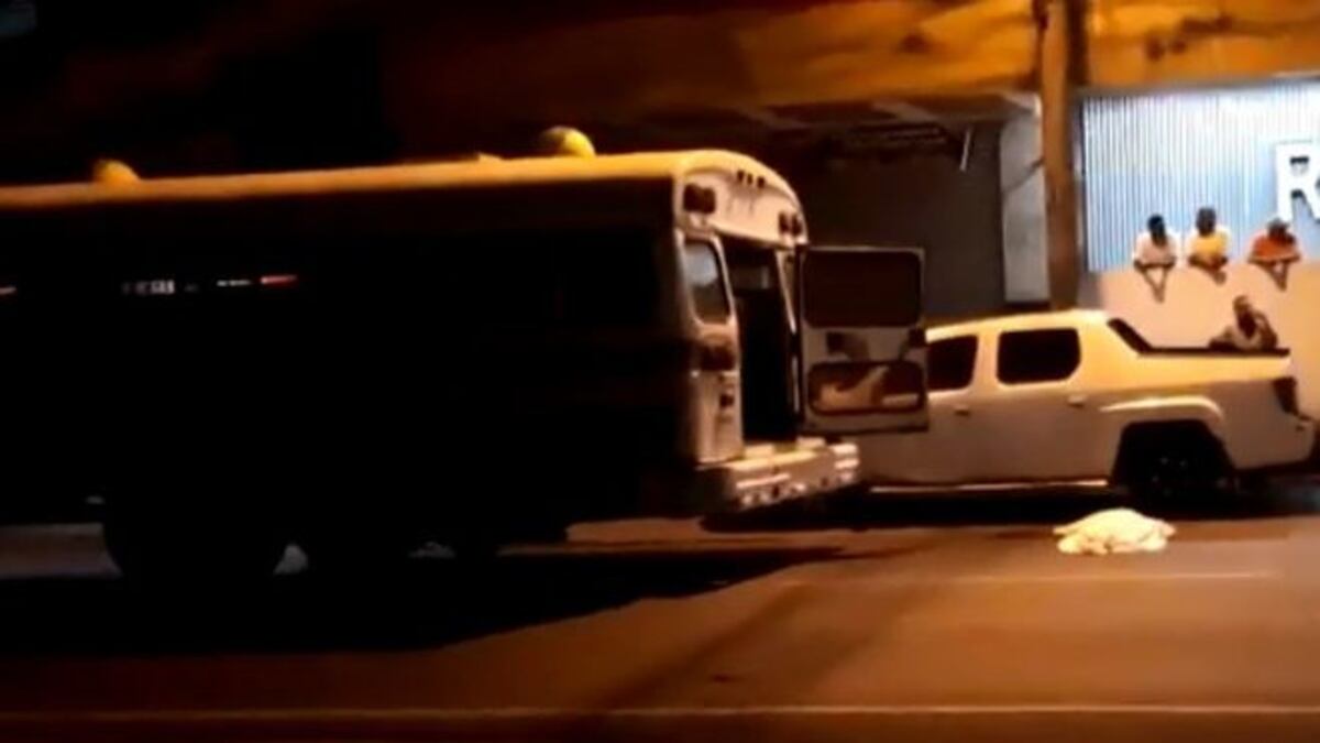 Ladrón pagó con su vida; murió arrollado por diablo verde en La Chorrera 