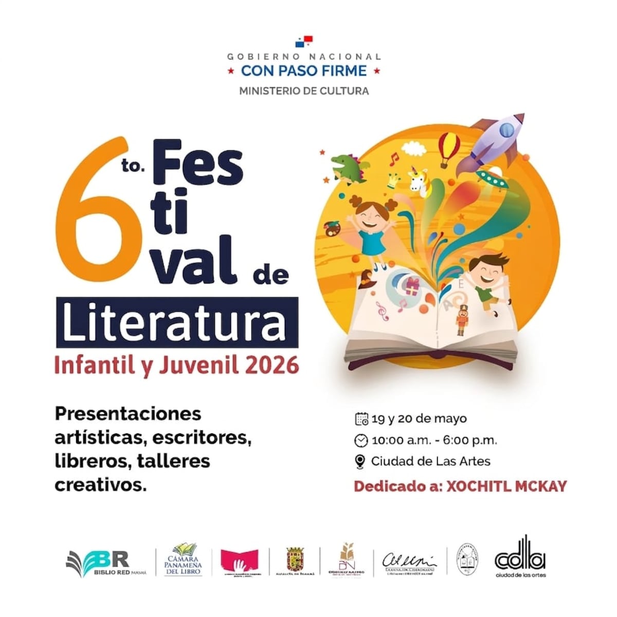 Panamá celebrará la cultura en el 6° Festival de Literatura Infantil y Juvenil 2026