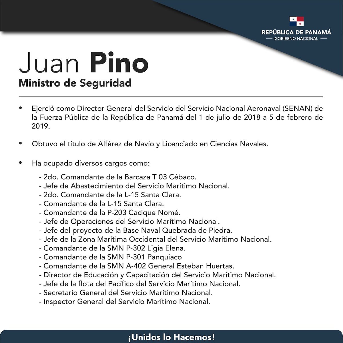 Caen dos ministros. Mirones renuncia. Nito anunció su reemplazo y también destituye al ministro de Gobierno. Video