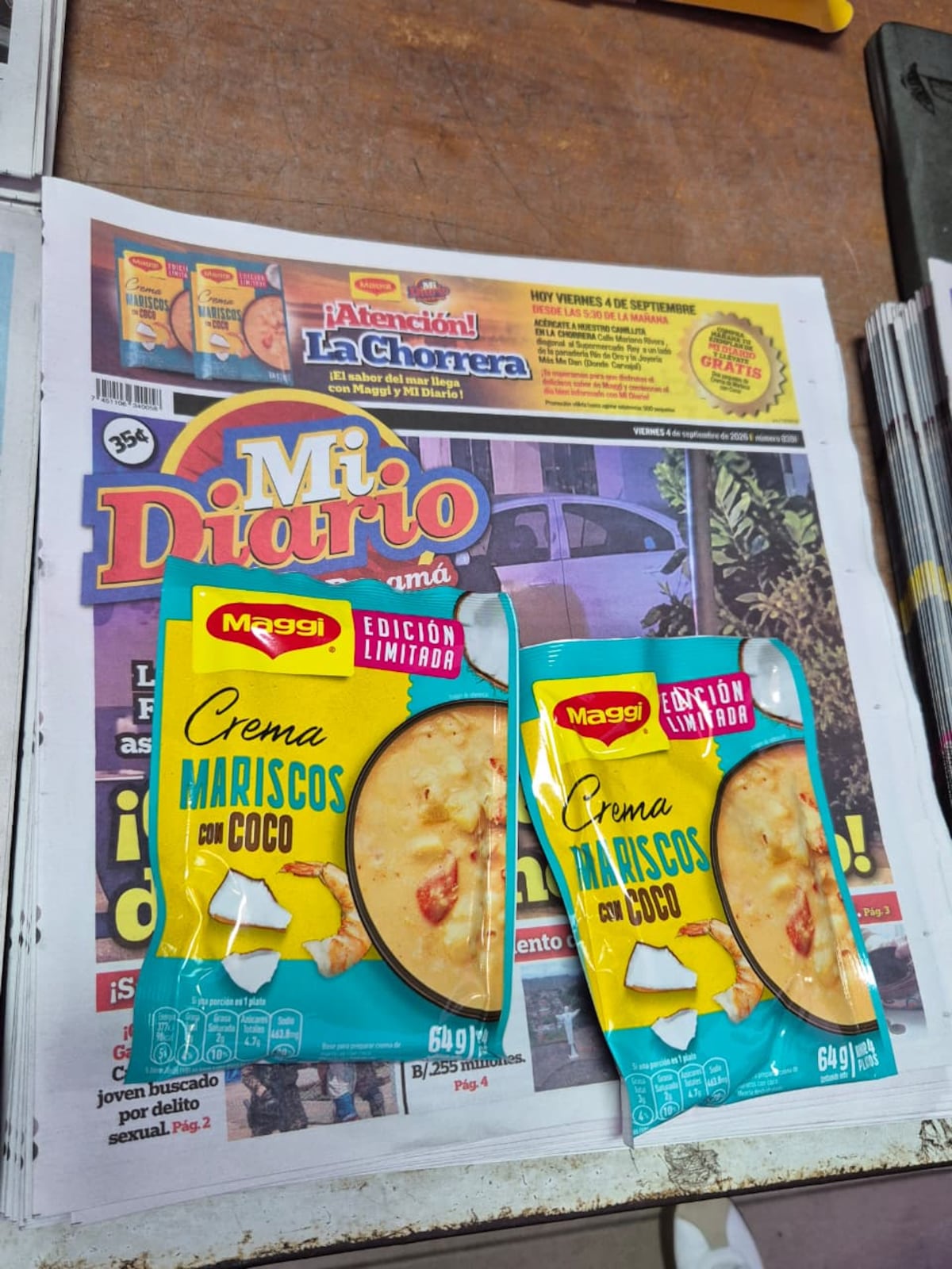 Mi Diario y Maggi ponen sabor a las mañanas de los chorreranos