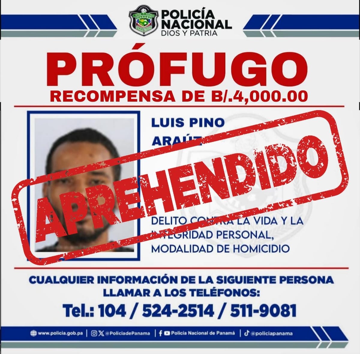 Lo encontraron acostado dentro de una letrina: recapturan a prófugo de La Joyita en Arraiján