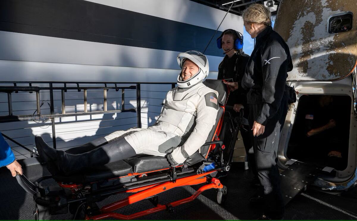 ¿Volver del espacio es fácil? Naaa… mira lo que pasa después de 9 meses allá arriba