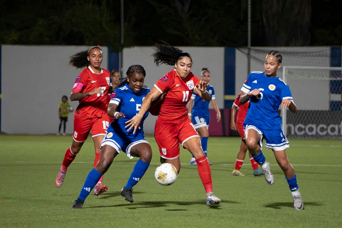 Panamá arrasa 6-1 a Curazao en debut goleador a la Copa Concacaf W