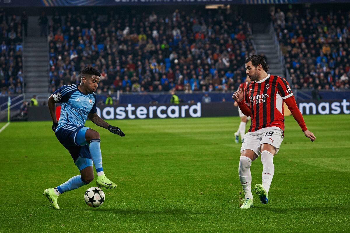 De debutante a guerrero: César Blackman analiza la dura caída del Slovan ante el Milan