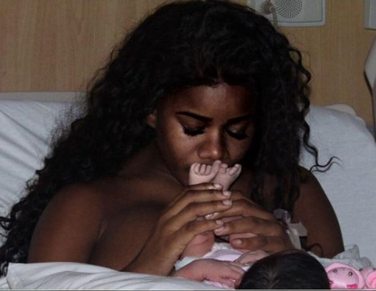 CONMOVEDOR. Excampeona de Calle 7 Yoani Ben revela foto con su bebé Maya