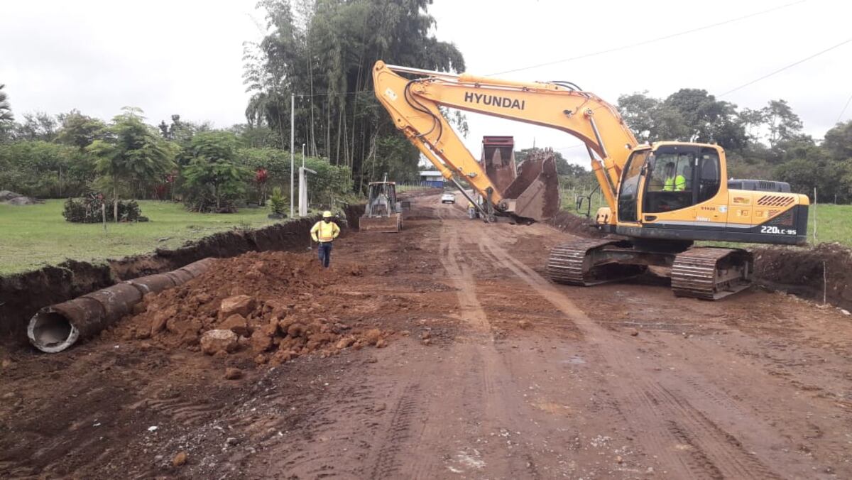 Así avanzan los trabajos en la carretera la Concepción en Chiriquí, serán varias comunidades impactadas