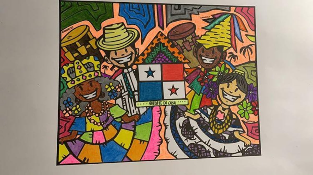 ¿Estas estresado? Diseñador panameño ofrece clases de pintura gratis