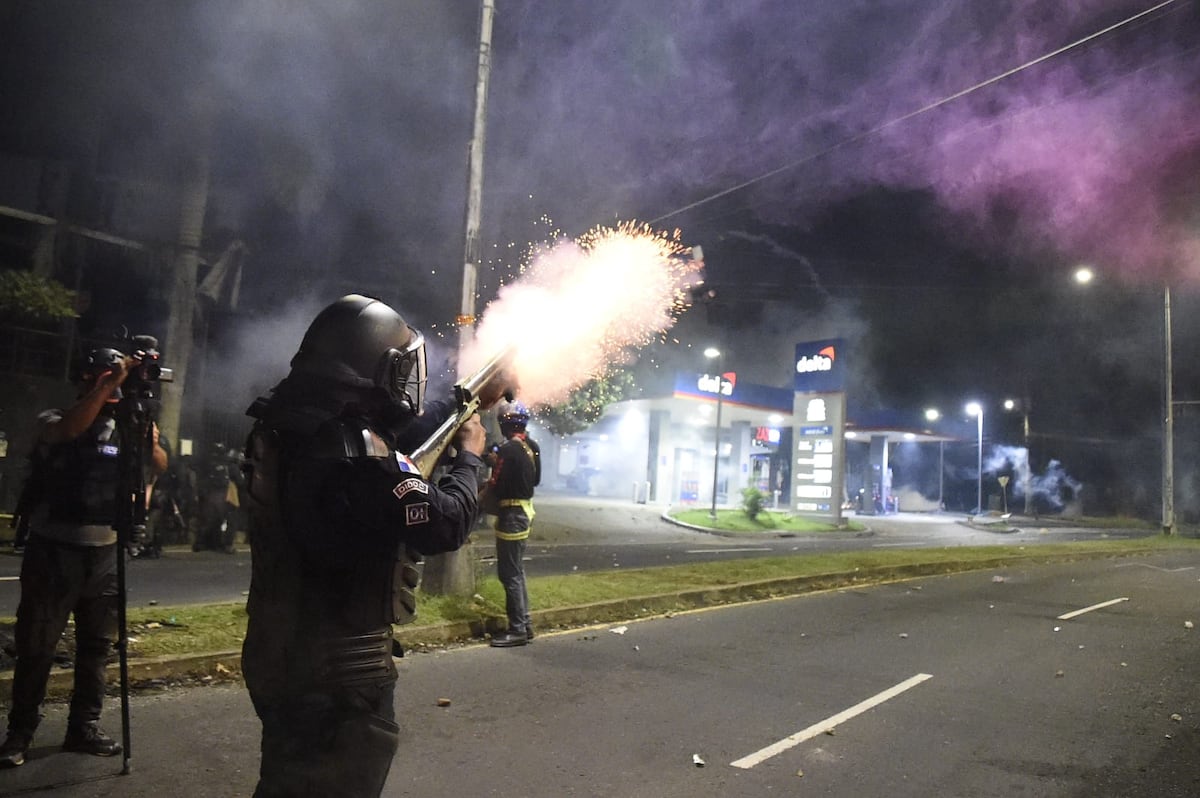 Lesiones oculares, las huellas de las protestas contra un contrato minero en Panamá 