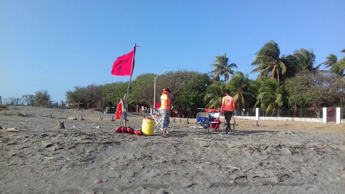 ¡UY! En Playa Monagre elevan la bandera roja por presencia de culebras