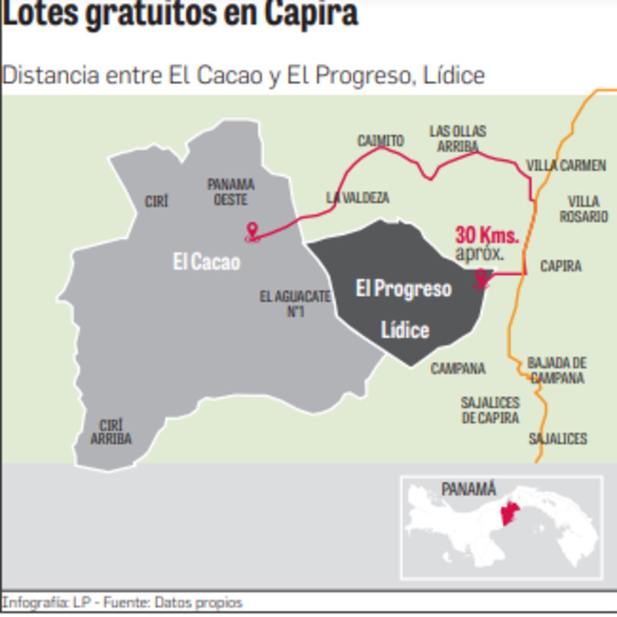 ‘La Patrona Yanibel’ beneficia a su hermano y al alcalde de Capira con lotes gratuitos. Fotos