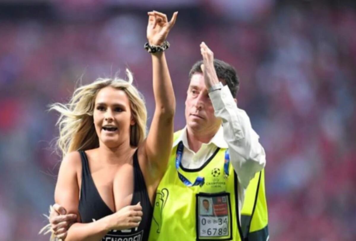 El ‘billetón’ que ha ganado la mujer que interrumpió la final de la Champions League