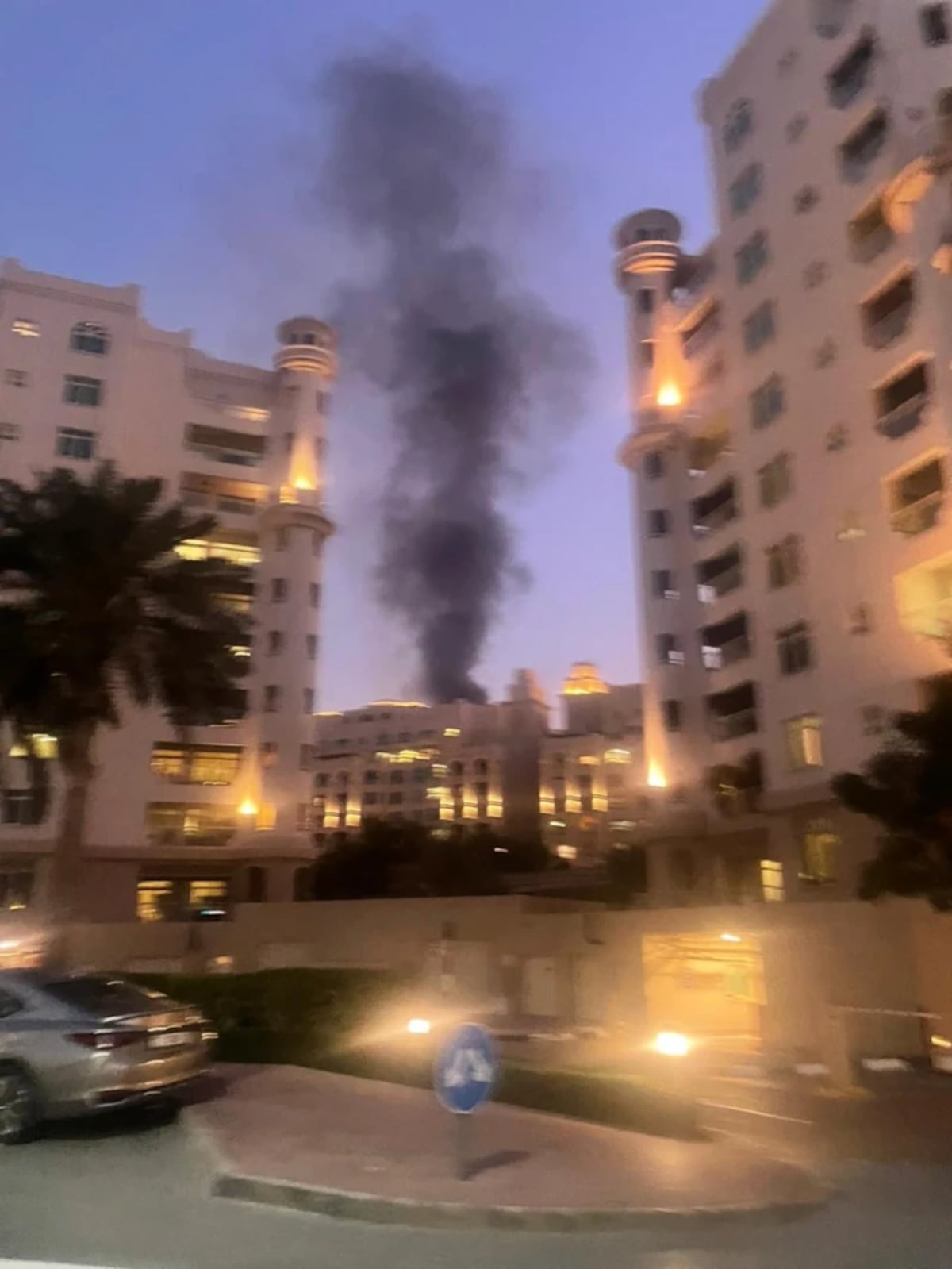 Explosión sacude lujoso hotel Palm Jumeirah y pone a Dubái en máxima alerta 