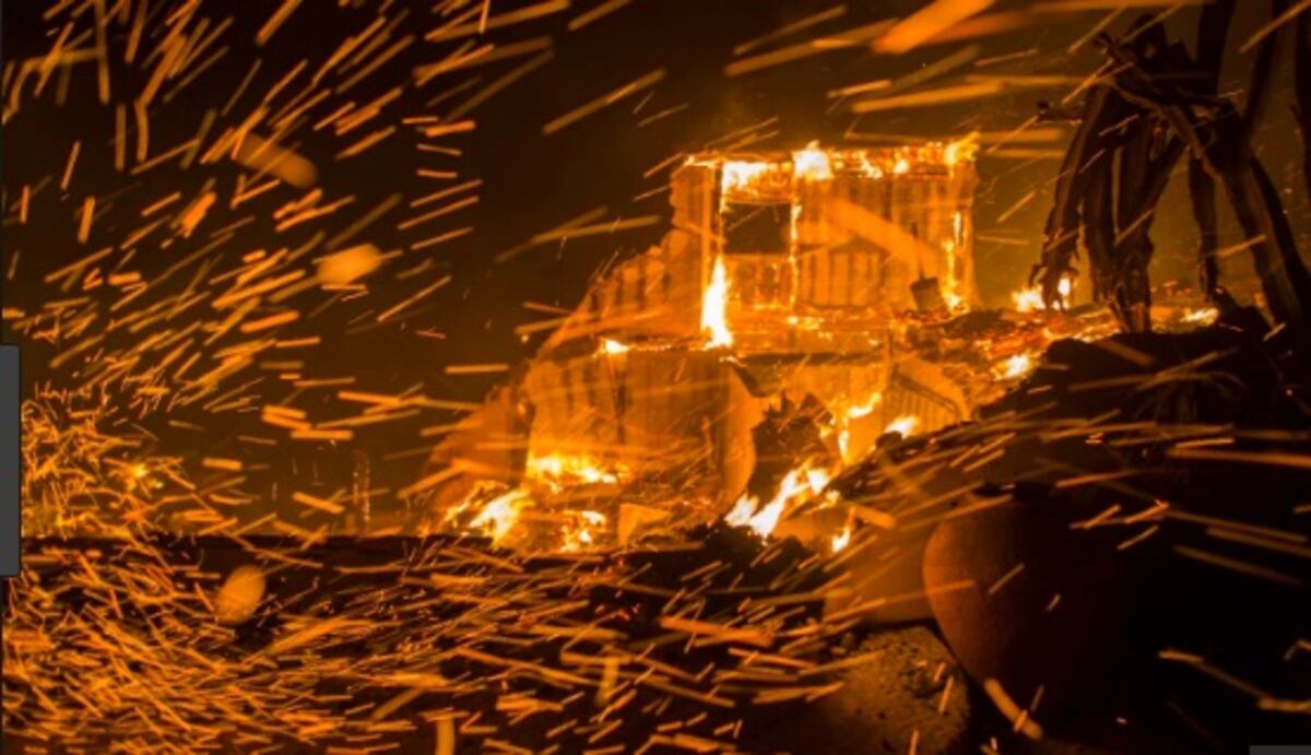 Así han quedado las mansiones de los famosos tras los incendios de California