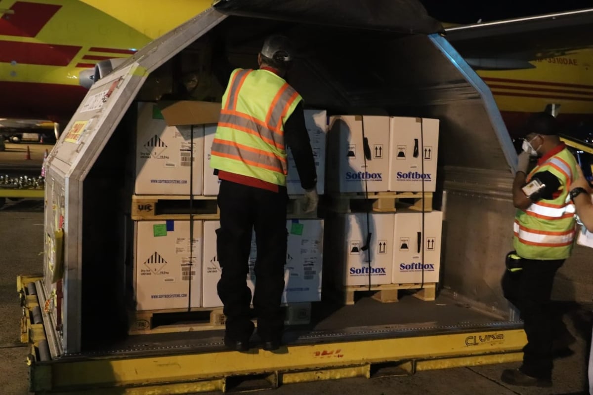 Panamá recibe 198 mil 900 nuevas dosis de vacunas anticovid