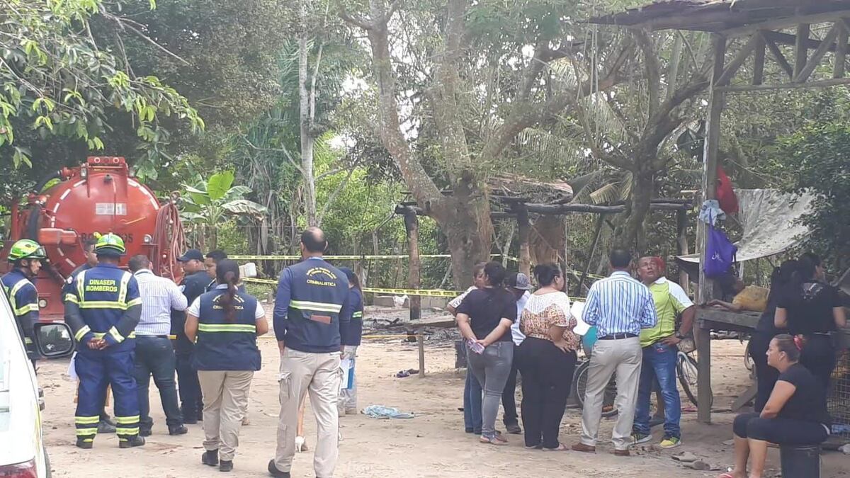 Niño de un año muere calcinado en su casa en el momento que se encontraba durmiendo