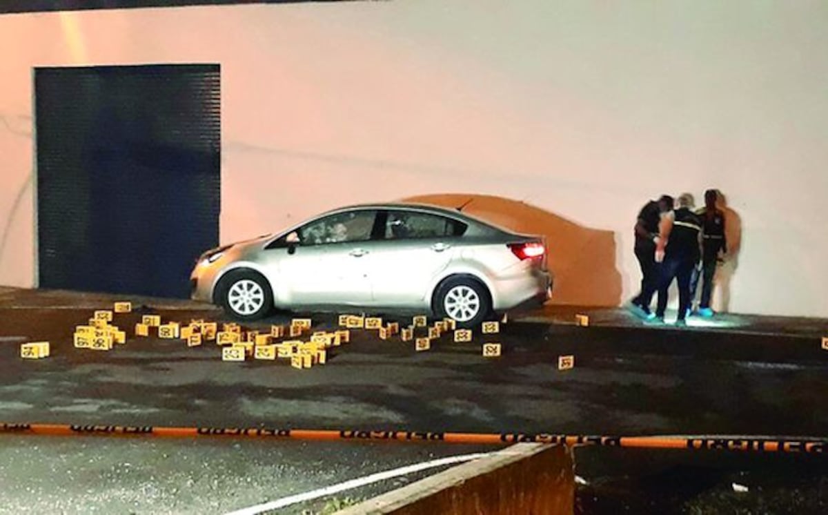 LLUVIA DE BALAS. Más de 90 casquillos habían en la escena del homicidio 