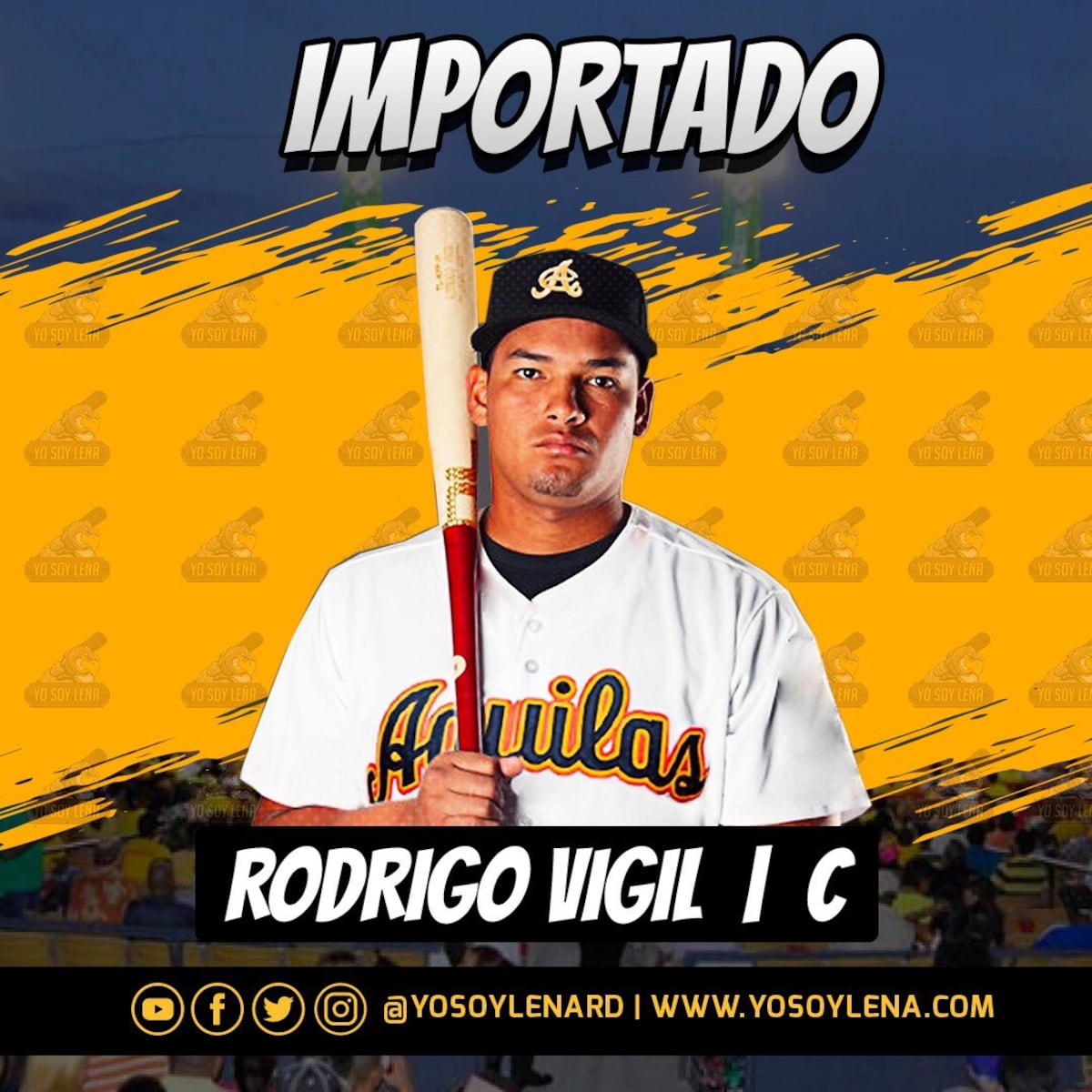 Chiricano Rodrigo Vigil se une a las Águilas Cibaeñas