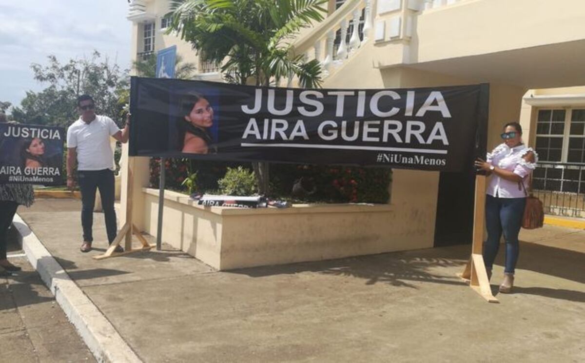 Familiares y amistades de Aira Guerra: 'No es fácil lo que estamos pasando'