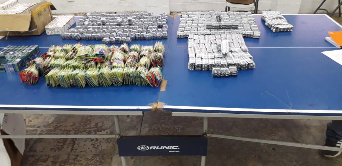Senan incauta medicamentos de contrabando