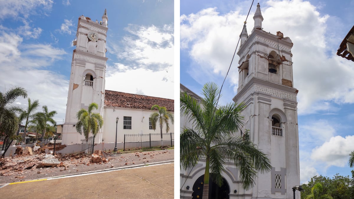 Cristo Negro de Portobelo: así avanza la restauración de la iglesia de San Felipe