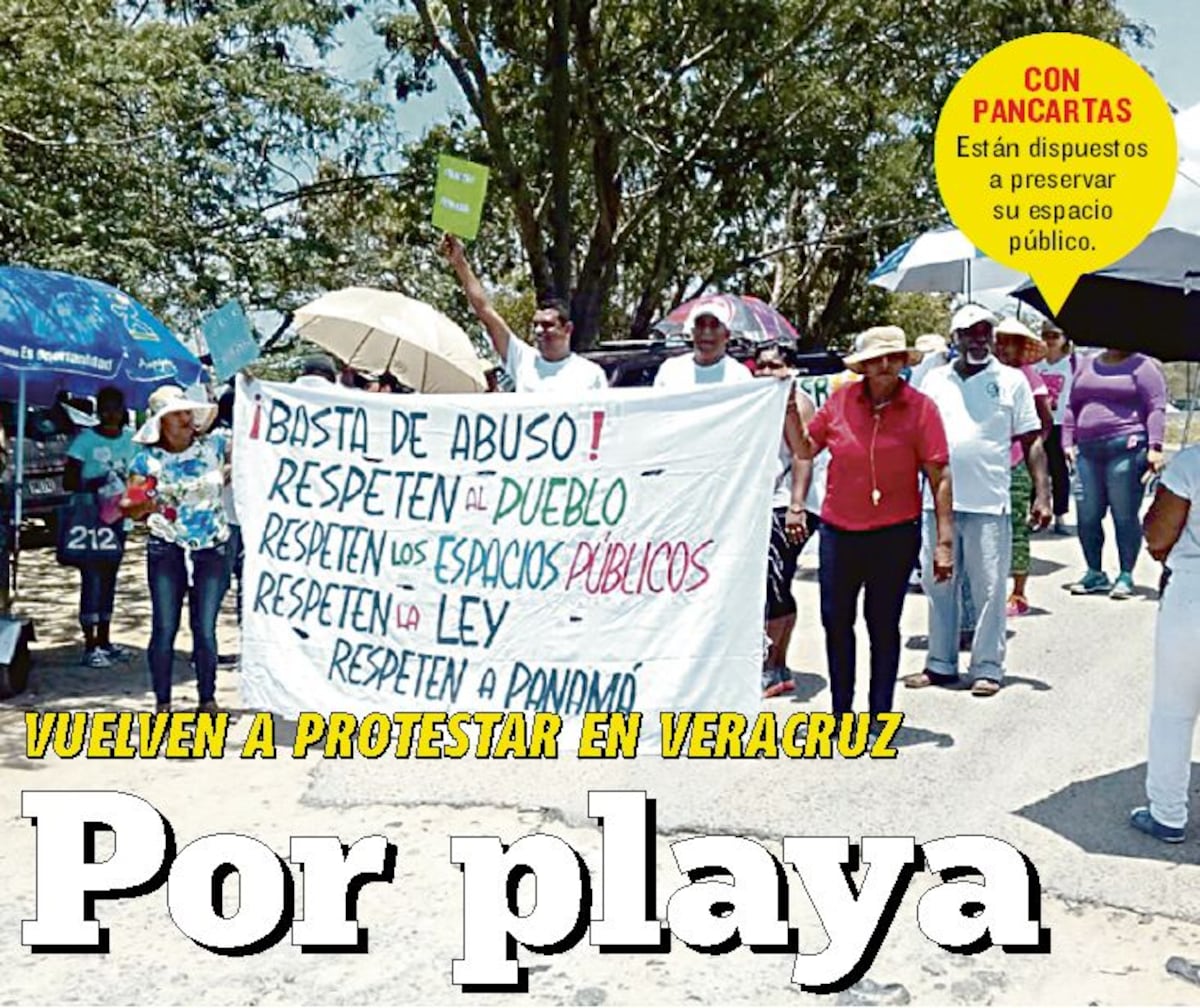 PUEBLO IRRITADO. Veracruz quiere que quitan estructuras de bares en la playa