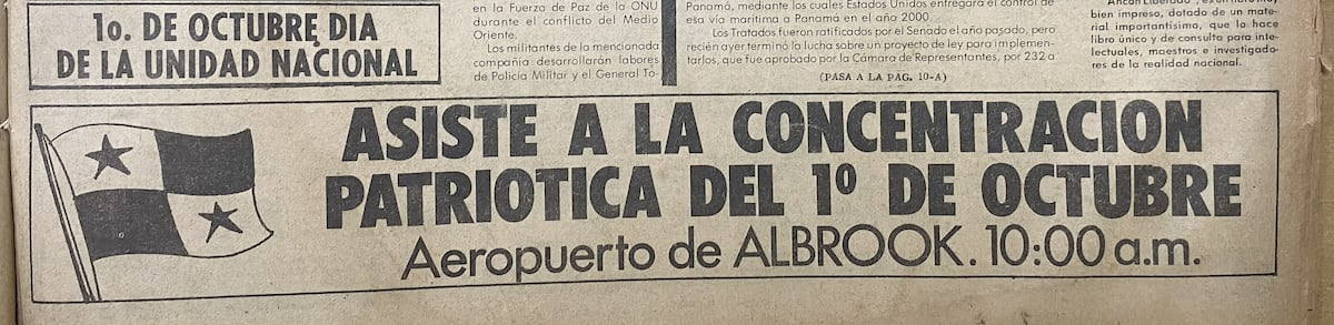 ¿Por qué hay una bandera en la cima del Cerro Ancón? 