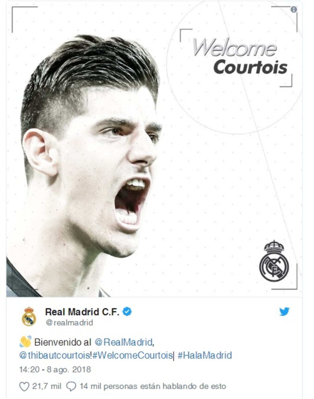 Estas fueron las palabras de Keylor Navas tras la llegada de Curtois al Real