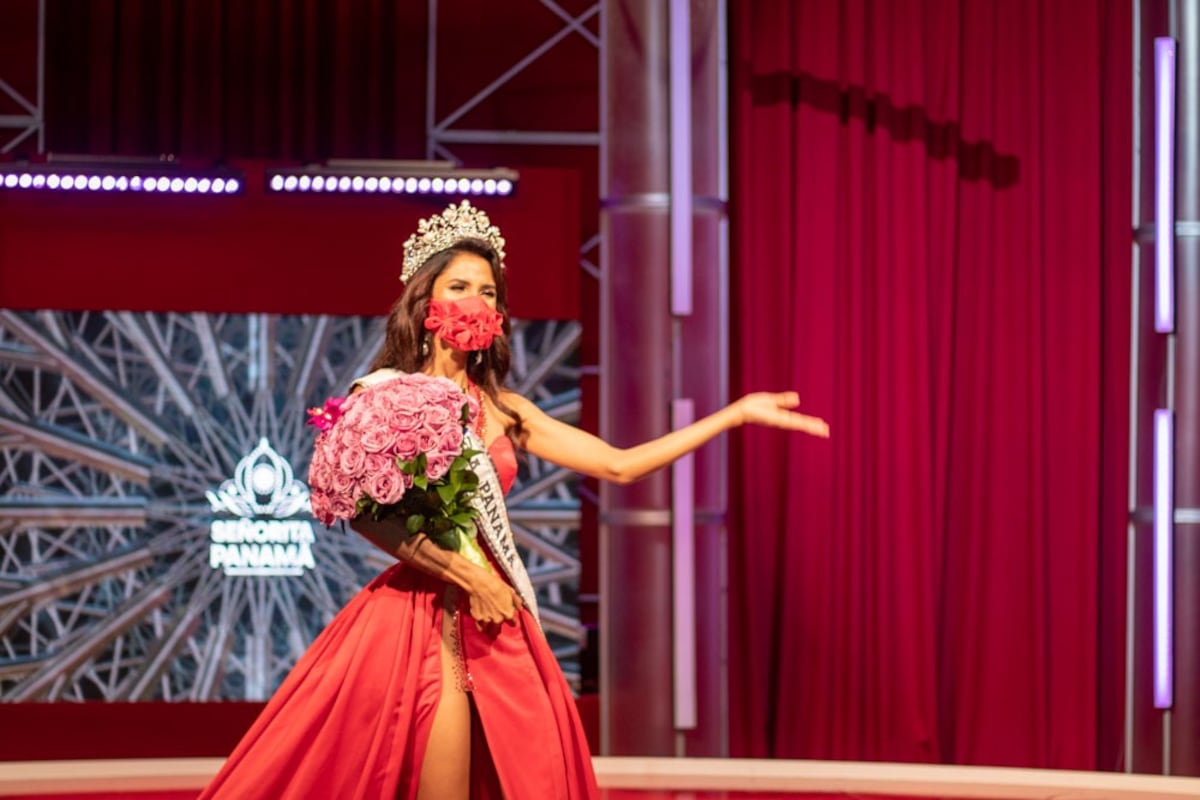 Reina con tapabocas. Coronan a la Señorita Panamá que nos representará en el Miss Universo 2021