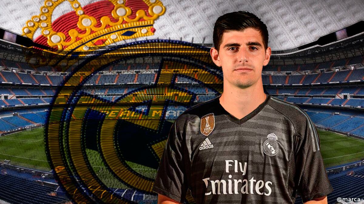 Thibaut Courtois vestirá camiseta del Real Madrid las próximas seis temporadas