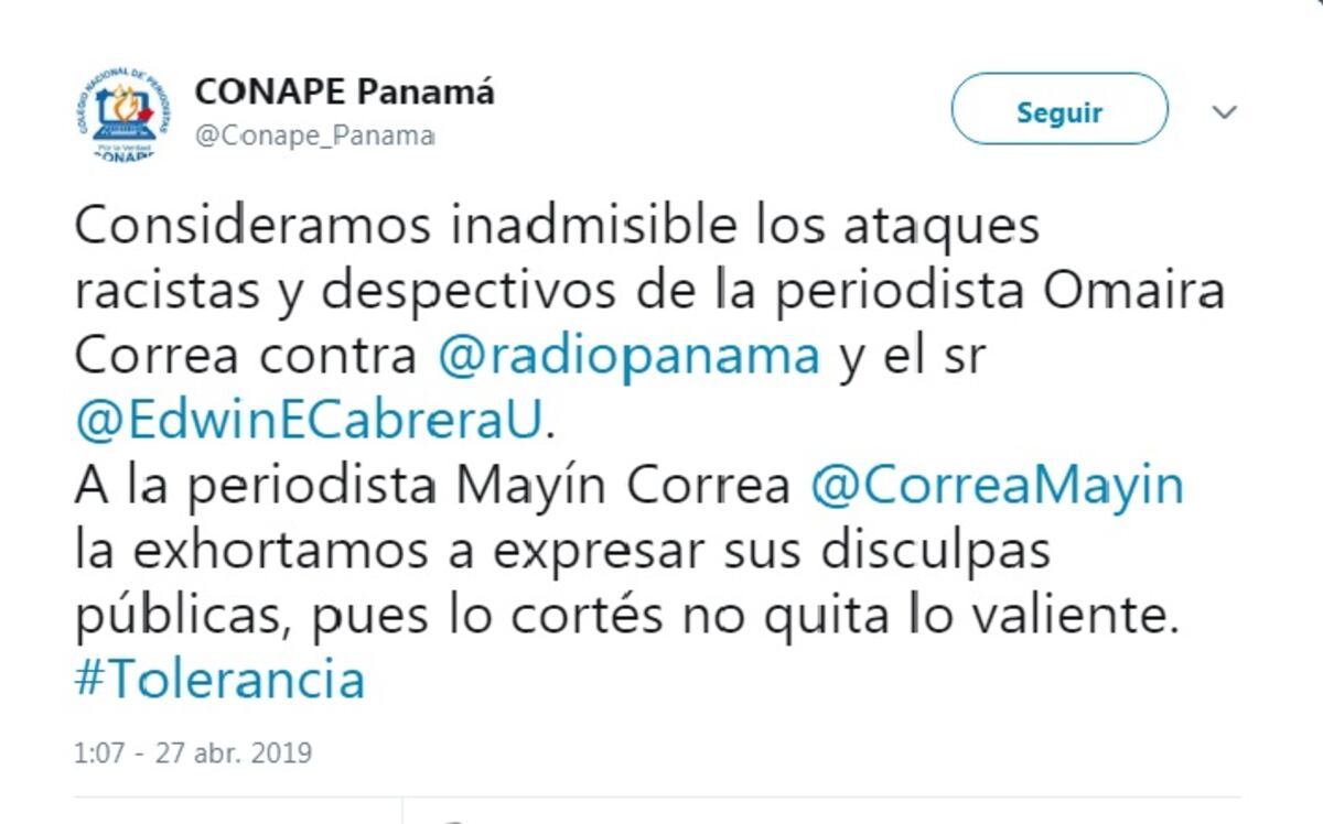 Circula en redes.  Mayín Correa insulta a Edwin Cabrera. Chequee lo que le dijo