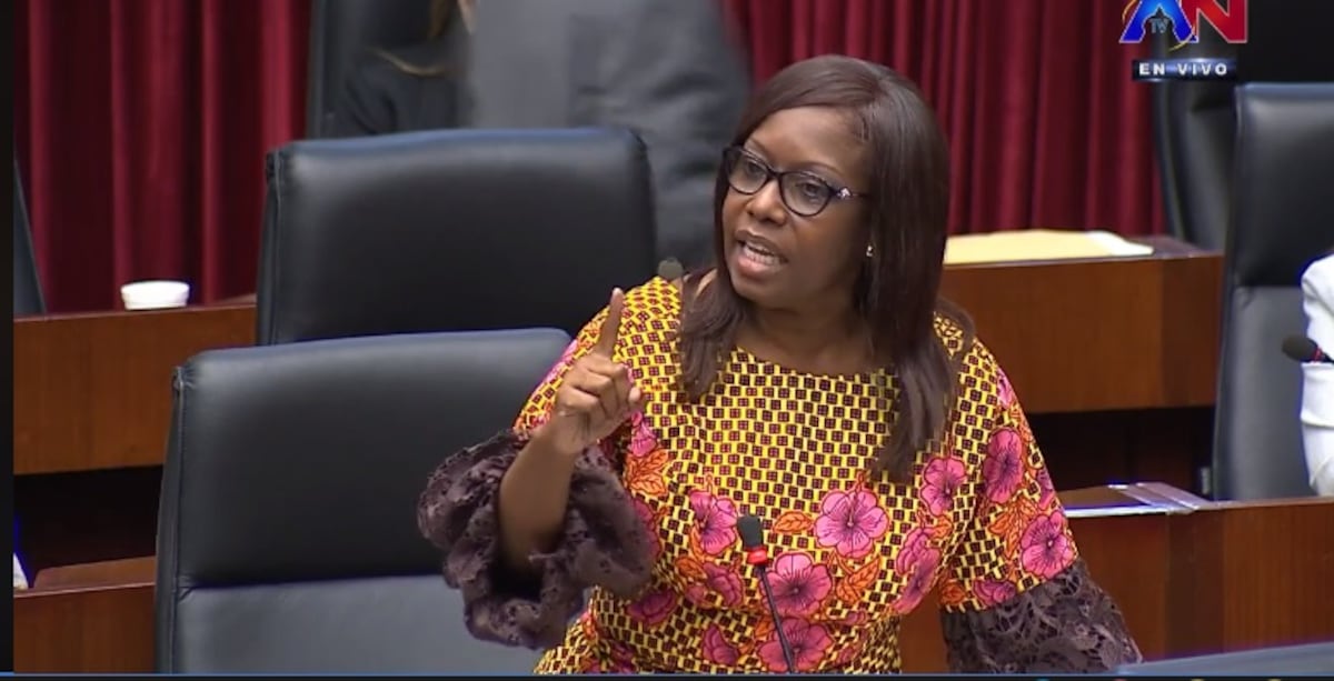 ’Que venga como quiera... Me van a tener que matar para que me calle’, dijo diputada Harding. Video