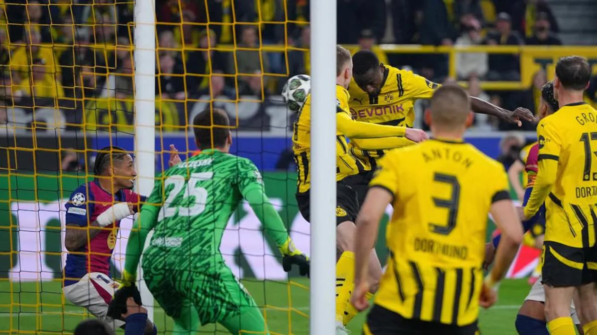 ¡Barcelona se salva por un pelo! Dortmund le mete 3 y casi logra la hazaña