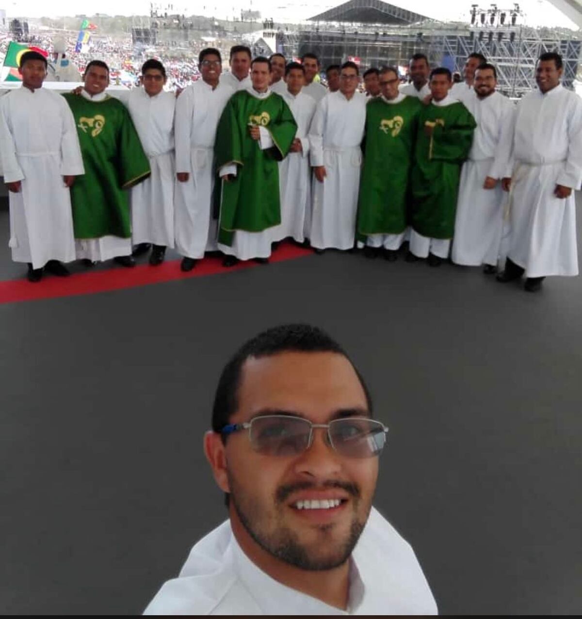 Seminarista veragüense cuenta cómo Dios tocó su corazón y conoció al pontífice