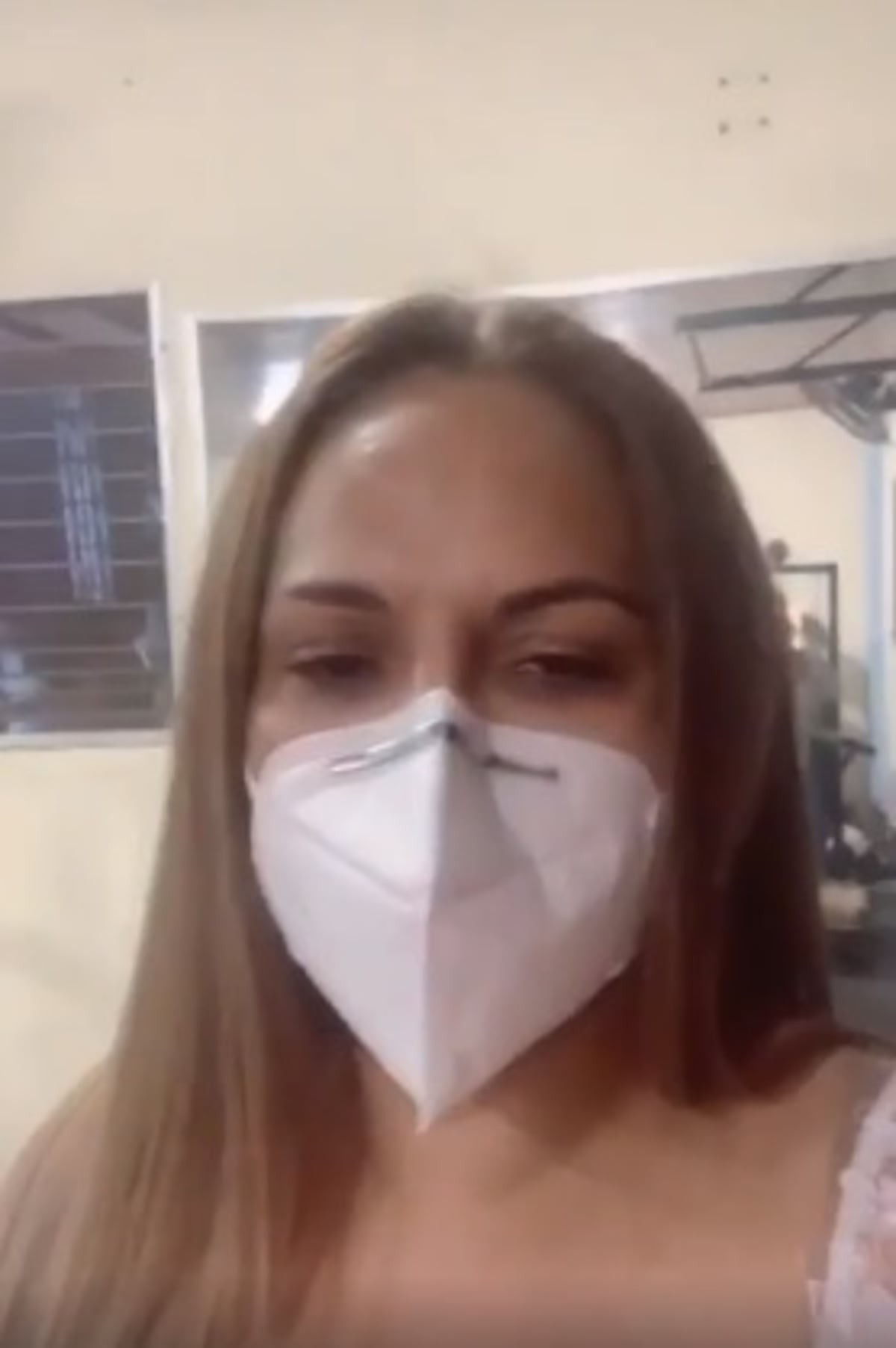 Sandra Sandoval se hace la prueba de covid-19. ‘Es como el embarazo, uno se mantiene asustao hasta que den el resultado’