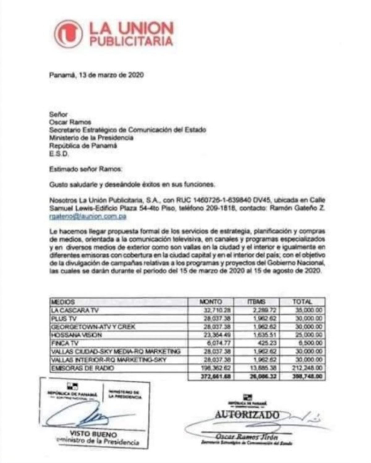 Pastor  Edwin Álvarez y  Davis de  ‘La Cáscara’ también se benefician en esta pandemia del Covid-19