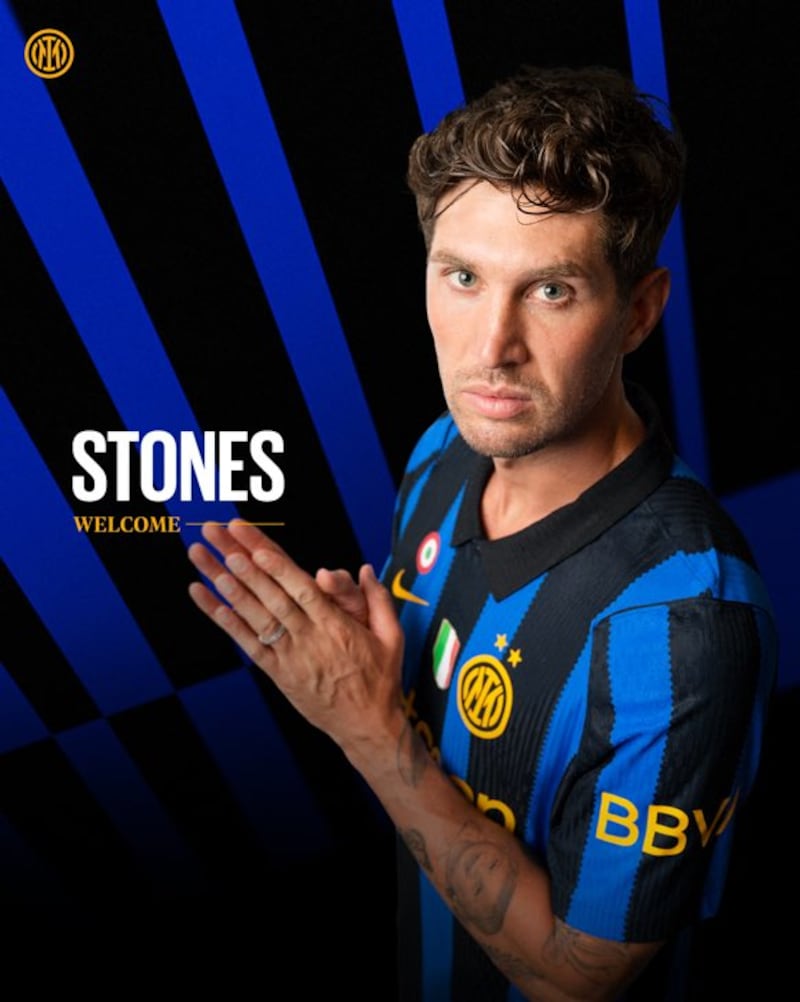 John Stones inicia un nuevo reto con el Inter de Milán