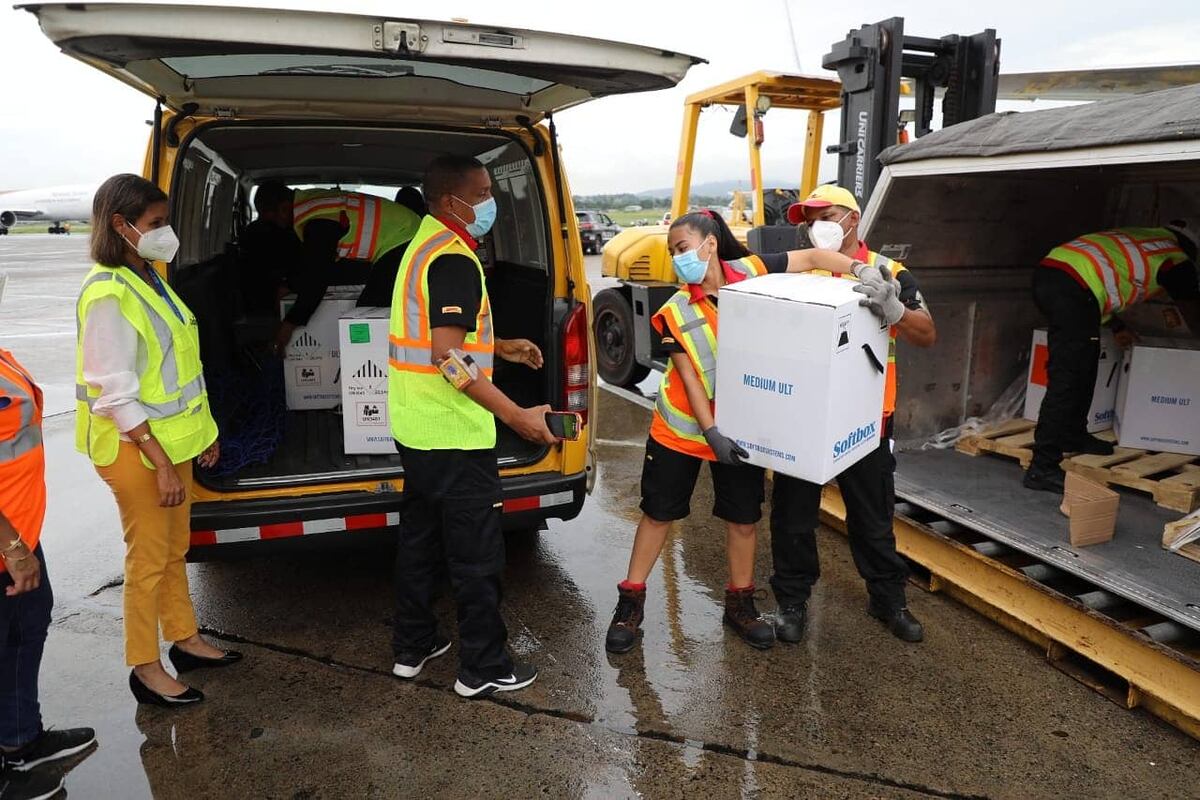Panamá recibe nuevo lote de la vacuna de Pfizer con 43,290 dosis