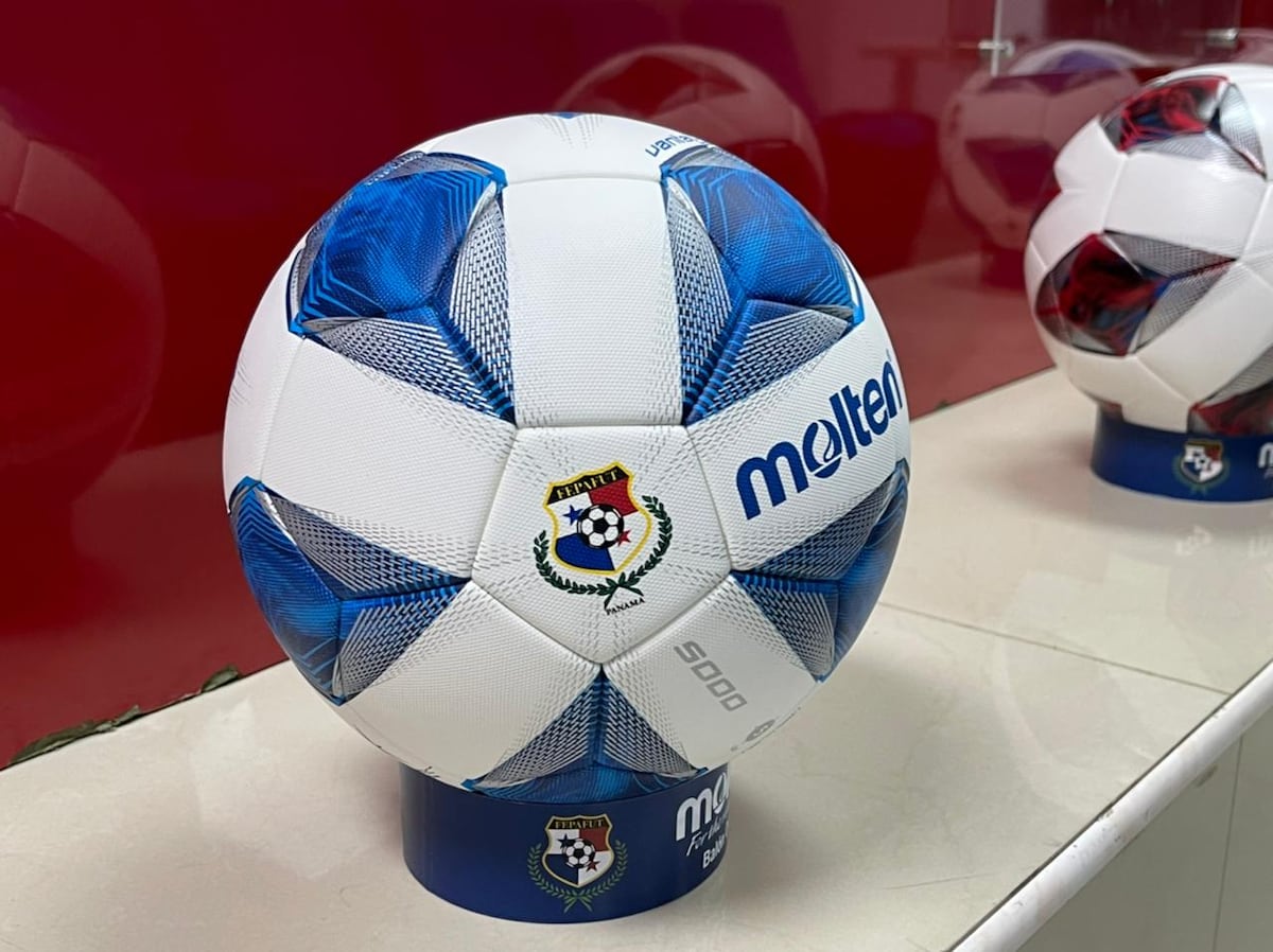 Conoce el nuevo y moderno balón de la selección de Panamá