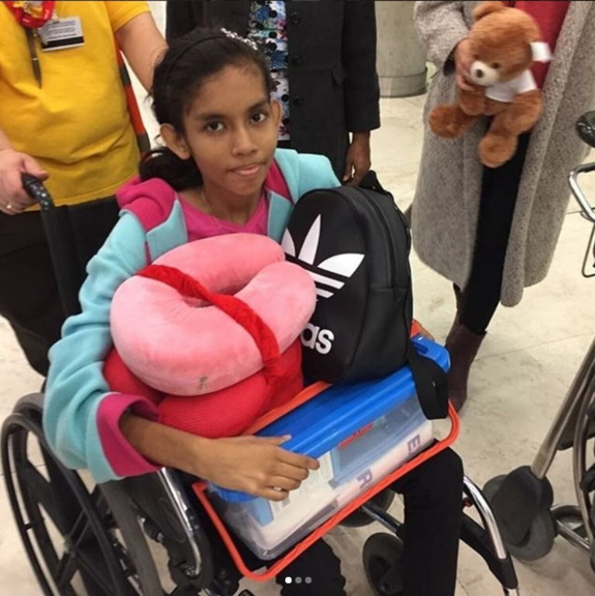 La jovencita Andrea requerirá de una segunda cirugía, pero todo va bien