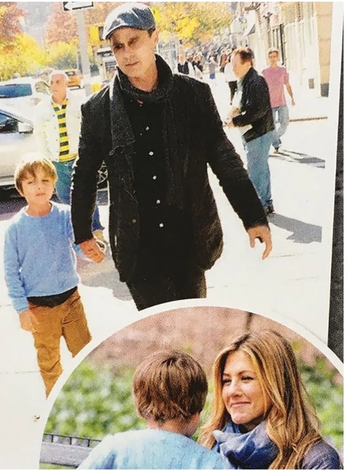 ¡POLÉMICA! Revista muestra reunión de Brad Pitt, su hija y ex Jennifer Aniston