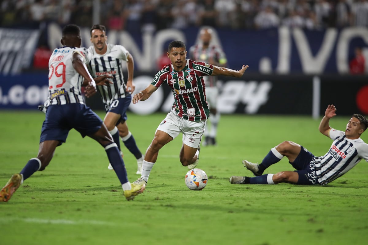 Copa Libertadores 2024: Cecilio Waterman y Jiovany Ramos empatan con el campeón Fluminense