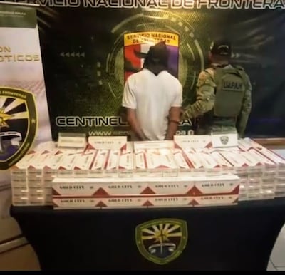 ¡El taxi venía cargadito! Le encuentran 40 mil ‘blancos’