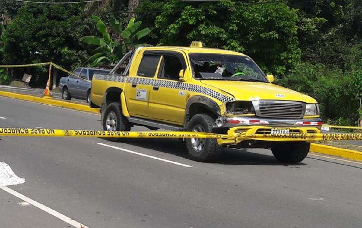 ¡VENÍA DE COBRAR 100 A LOS 65! Sujeto fue arollado por un taxi en Chiriquí 