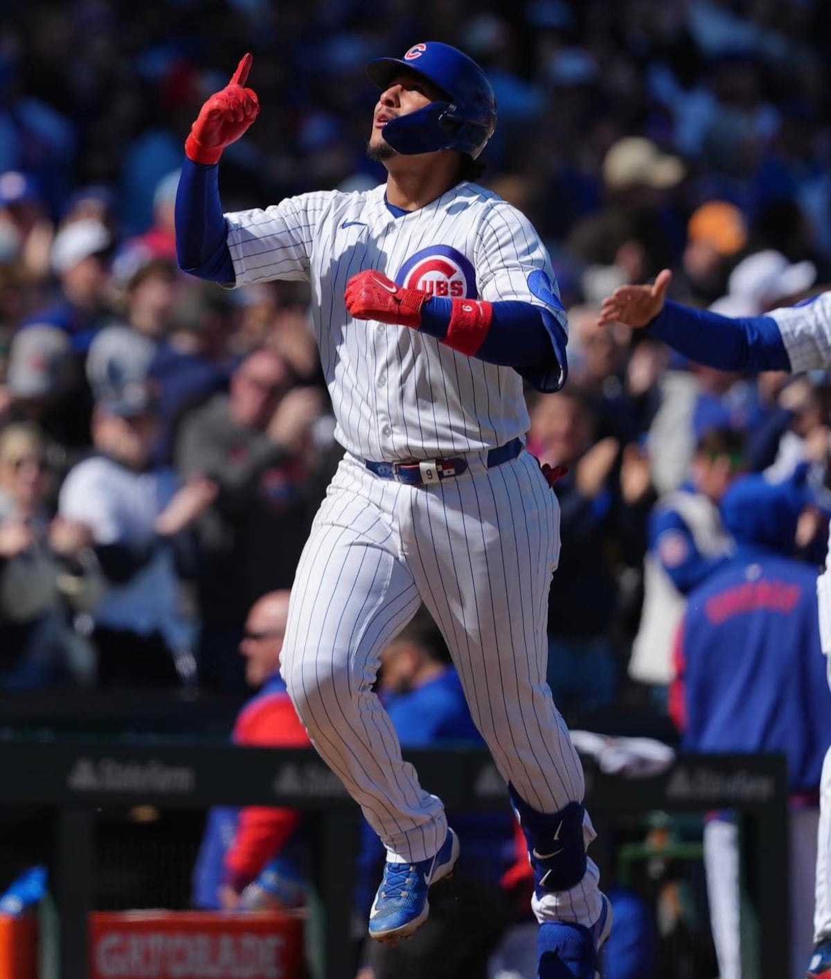 Miguel Amaya se luce con jonrón en paliza de Cubs
