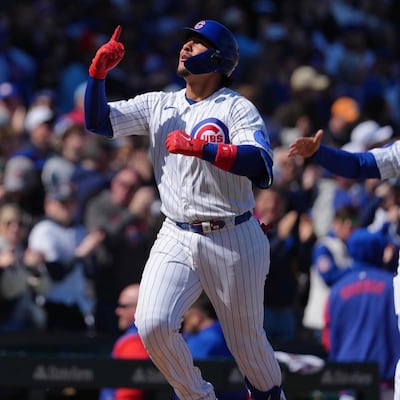 El santeño Miguel Amaya conecta primer jonrón en la temporada 2026 ante Nationals