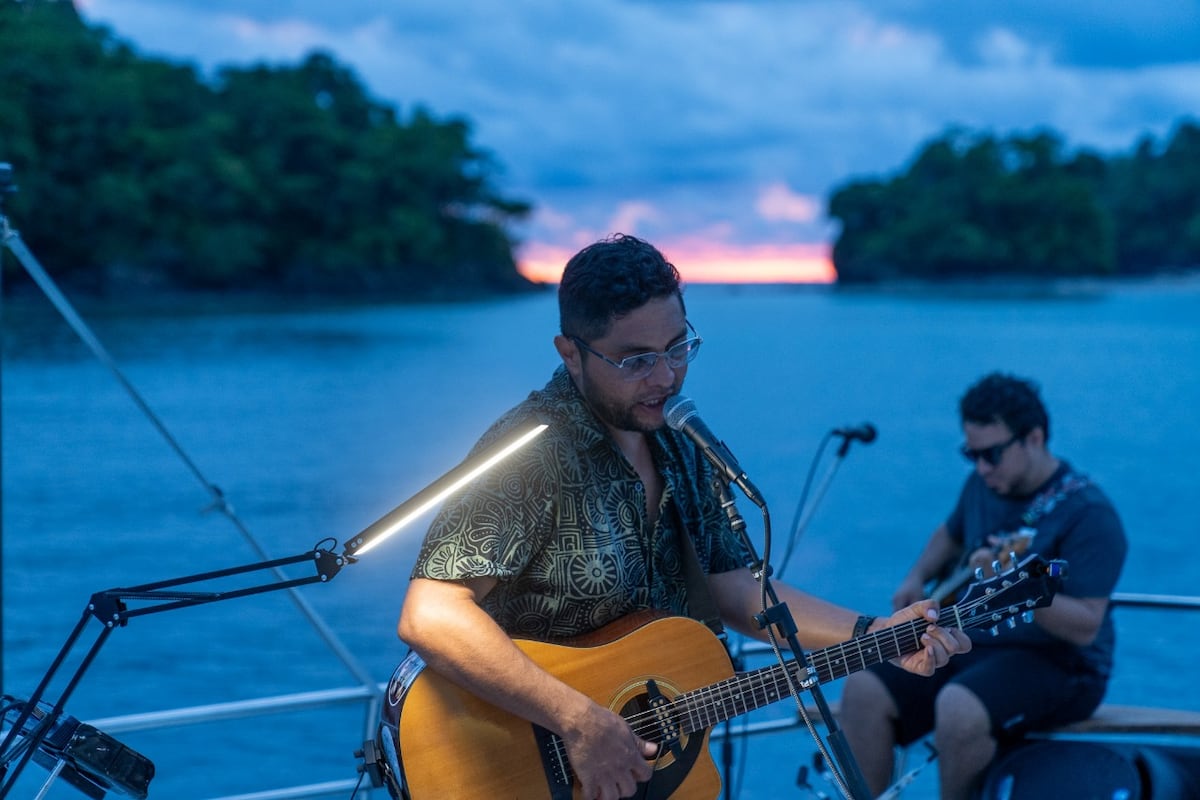 Música que nace en el volcán: Jorge López Morrison y su universo creativo que conecta con la naturaleza