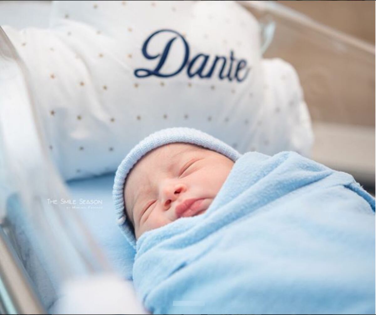 ¡Cosito! La presentadora Nicolle Ferguson presenta a su Dante Alessandro