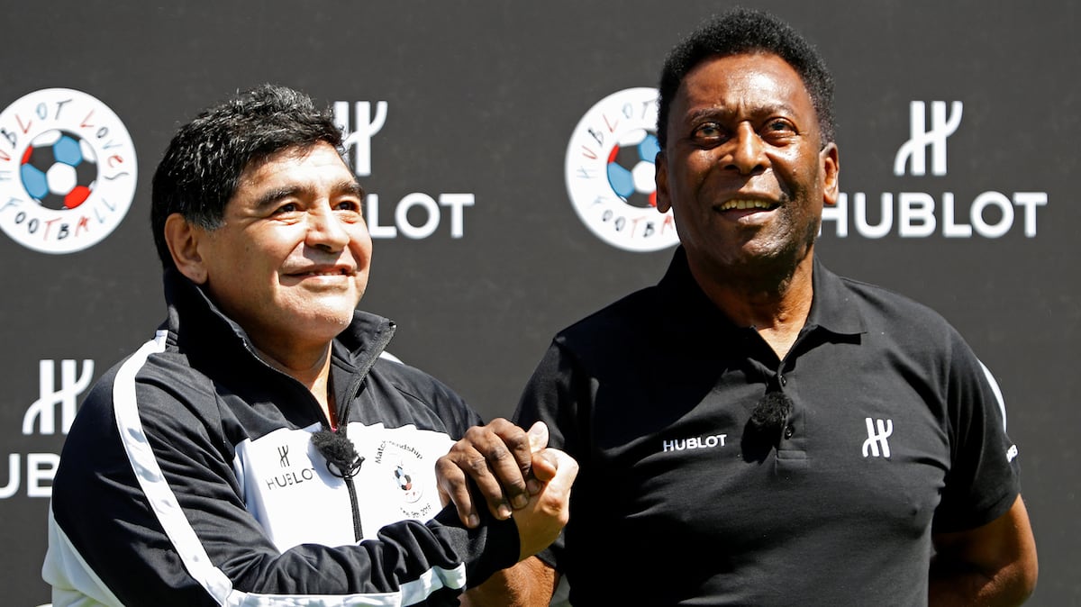 Pelé: ‘Te amo, Diego’
