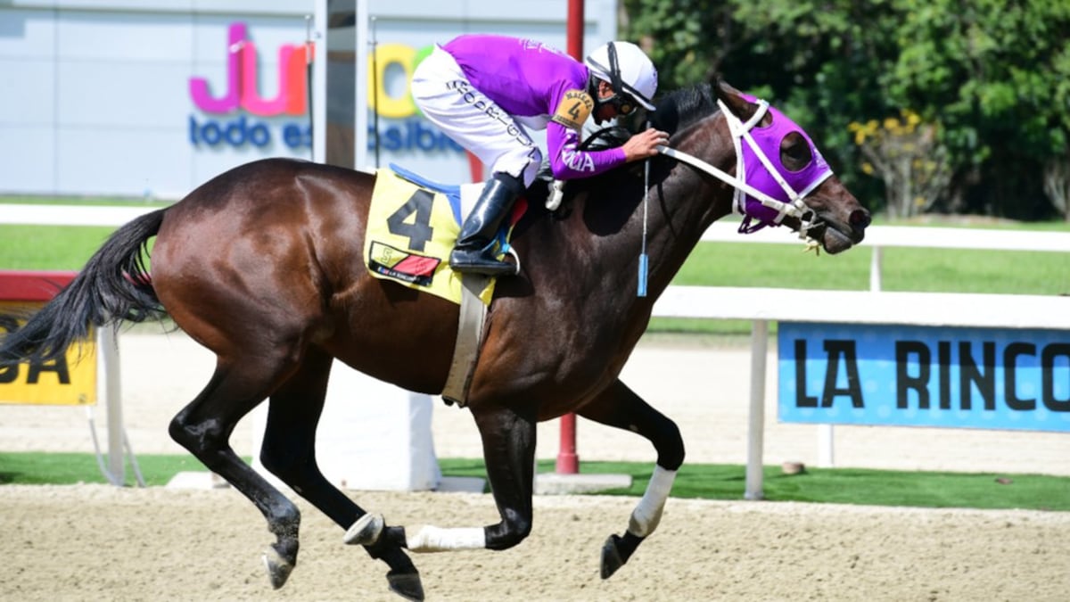 Li Tre Fratelli se luce y gana el Clásico Presidente de la República en La Rinconada