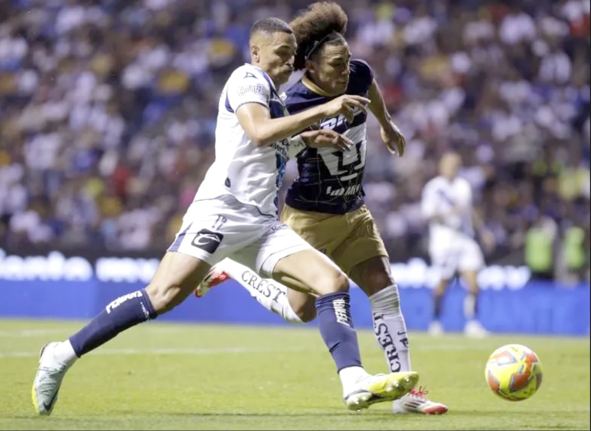 ¡Remontada de oro! Pumas vence 3-1 a Puebla con un Carrasquilla clave en el mediocampo